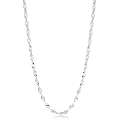 Lafonn Scarlett Chain Necklace In Silver