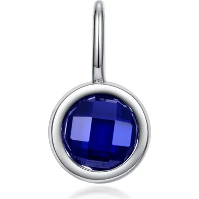 Lafonn Simulated Birthstone Pendant In Metallic