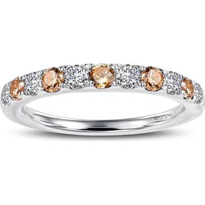 Lafonn Simulated Diamond Birthstone Band Ring In November - Yellow/silver