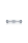 Lafonn Simulated Diamond Sterling Silver Eternity Band Ring In White