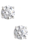 Lafonn Simulated Diamond Stud Earrings In Silver/clear