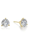 Lafonn Simulated Diamond Stud Earrings In White/gold