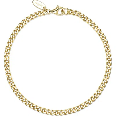Lafonn Small Cleo Cuban Chain Bracelet In Gold