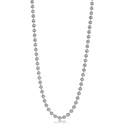 Lafonn Small Mila Bead Chain Necklace In Silver