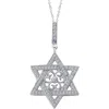 Lafonn Star Of David Simulated Diamond Pendant Necklace In Metallic