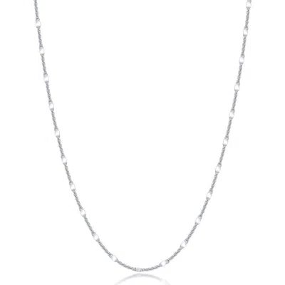 Lafonn Steila Chain Necklace In Metallic