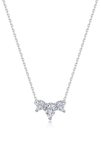 Lafonn Threefold Grace Necklace In Metallic