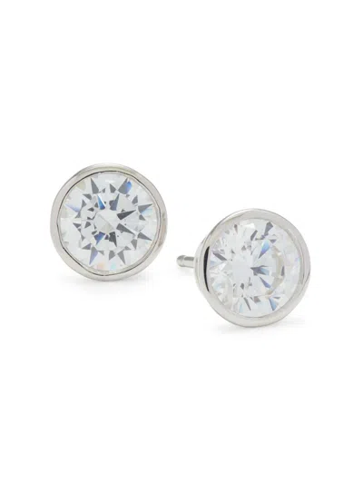 Lafonn Women's Monte Carlo Sterling Silver & Bezel Simulated Diamond Stud Earrings