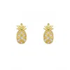 Lafonn Women's Pineapple Stud Earrings In Gold