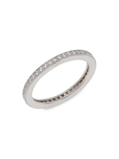 Lafonn Women's Platinum Plated Sterling Silver & Simulated Diamond Ring