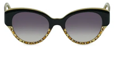 Lafont Havane 1040b Men's Sunglasses Black Size 49