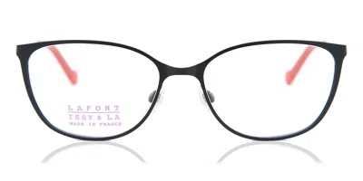 Lafont Issy & La Philomene 100 Occhiali Da Vista Neri Per Uomo (solo Montatura) In Black