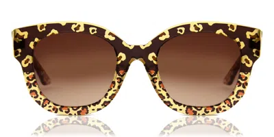 Lafont Monaco Sol 8032 Women's Sunglasses Brown Size 49