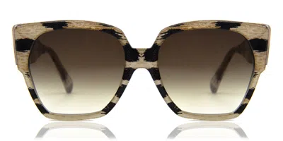 Lafont Ocean 5193t Women's Sunglasses Brown Size 56