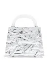 L'afshar Eva Crushed-finish Tote Bag