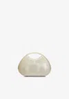 L'afshar Jila Bubble Top Handle Bag In White