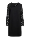 Lafty Lie Woman Mini Dress Black Size 14 Viscose, Nylon, Elastane, Polyester In Black
