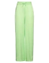 Lafty Lie Woman Pants Acid Green Size 14 Viscose In Green