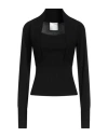 Lafty Lie Woman Sweater Black Size 8 Viscose, Polyamide In Black