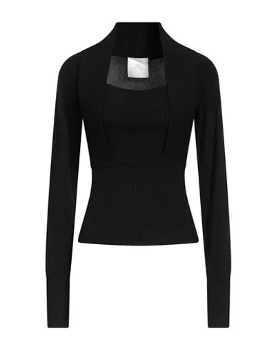 Lafty Lie Woman Sweater Black Size 8 Viscose, Polyamide