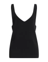 Lafty Lie Woman Top Black Size 14 Viscose, Polyamide In Black