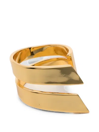 Lag World Arcade Ring In Gold