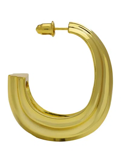 Lag World Maxi Onda Earring In Gray