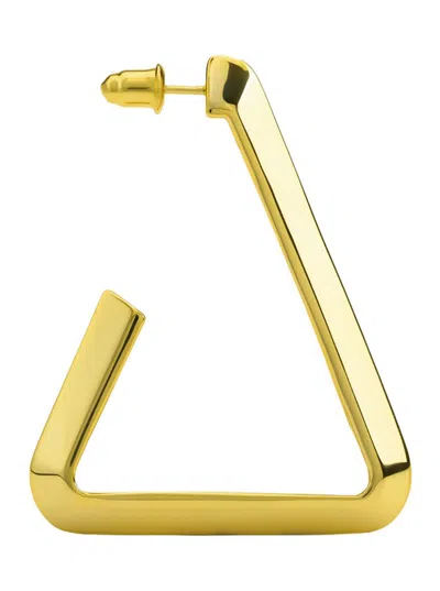 Lag World Pyramid Earring In Gray