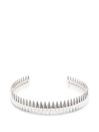 Lag World Tank Choker Necklace In Silver