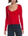 L'agence 2pc Nara Tank & Shrug Set In Red
