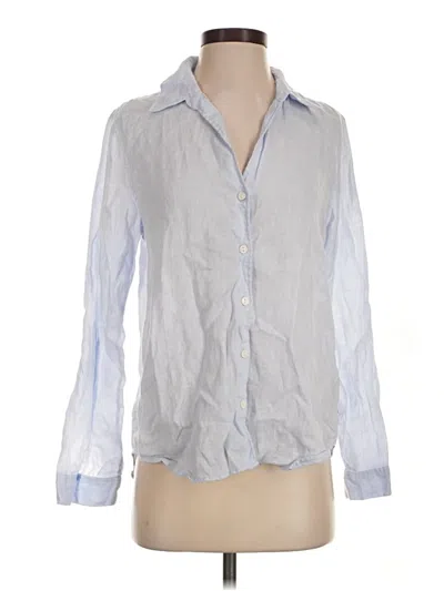Pre-owned L'agence 3/4 Sleeve Blouse In Gray