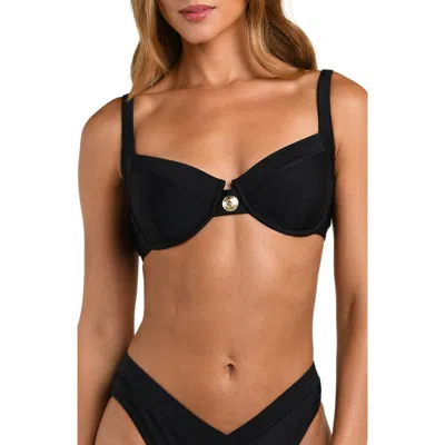 L'agence Adrienne Swim Top In Black