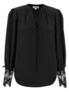 L'agence 'agence 'ava' Shirt In Black