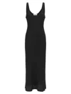 L'agence Akiya Midi Dress In Black