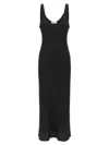 L'agence Akiya Midi Dress In Black