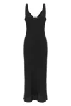L'agence Akiya Midi Dress In Black