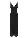 L'agence Akiya Midi Dress In Black