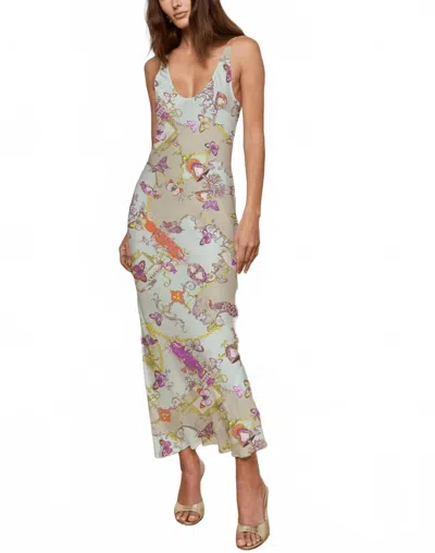 L'agence Akiya Tank Dress In Multi Baroque