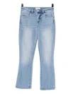 L'agence Ali Flared Trousers In Blue