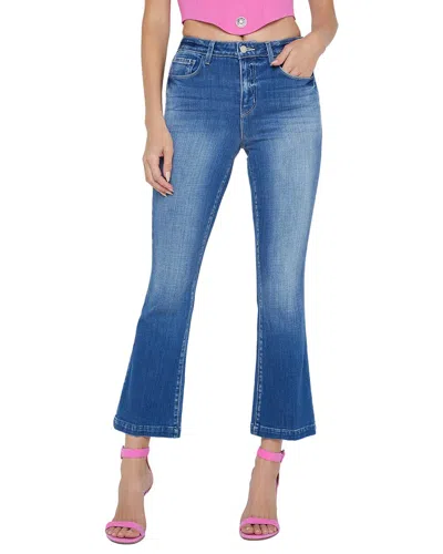 L'agence Ali High-rise Slim Flare Jean In Blue