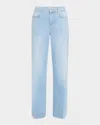 L'agence Alicent High-rise Sneaker Jeans In Blue