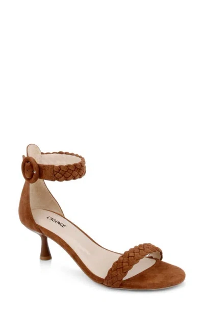 L'agence Andelle Ankle Strap Sandal In Brown