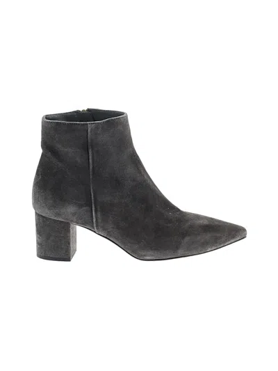 Pre-owned L'agence Ankle Boots In Gray