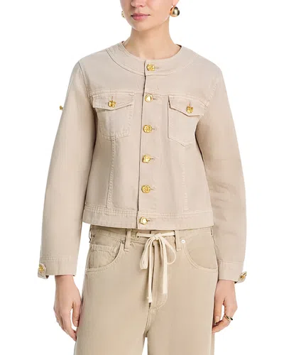 L'agence Anouk Collarless Jacket In Multi