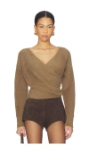 L'agence Antonella Surplus Pullover In Brown
