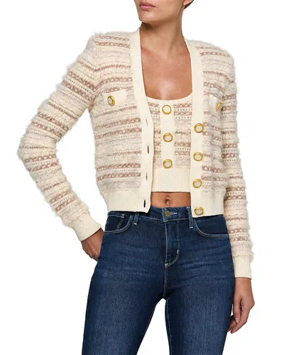 L'agence Ariadne Mixed Stitch Cardigan In Multi