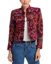 L'agence Asha Tapestry Jacquard Jacket In Multi