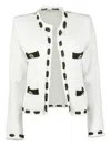 L'agence Astor Cardigan In White