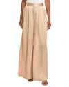 L'agence Aubrie Mid-rise Wide Leg Pant In Neutral