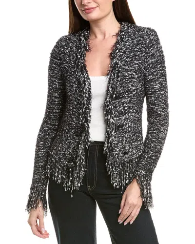 L'agence Azure Cardigan Blazer In Black